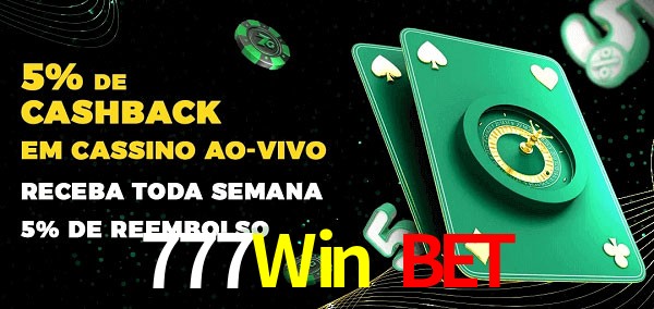 Promoções do cassino ao Vivo 777Win Bet